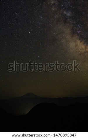 Milky Way Over The Washington Backcountry