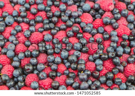 Fresh fruits and berries. beautiful background of different berries