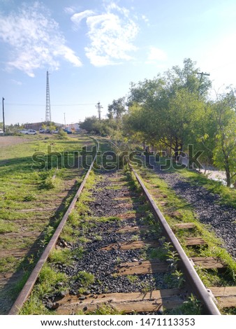 Photo of some abandoned railroad in my city