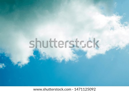 Blue sky background with clouds. Nature background