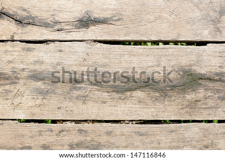 Old wood plank brown texture background
