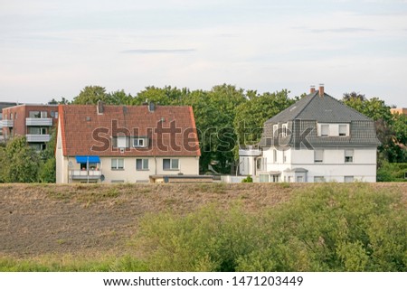 Beautiful building in Dorsten Germany Lippe macro background fine art high quality prints products fifty megapixels