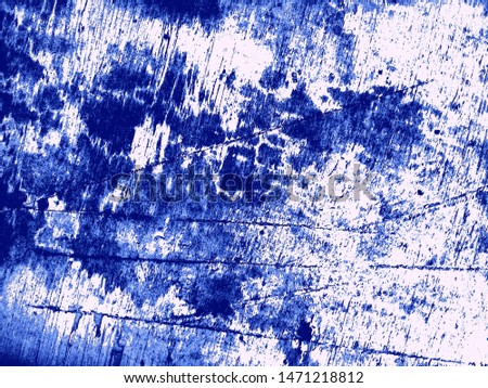 Beautiful Abstract Decorative Background. Art Stylized Blue Texture Effect.
