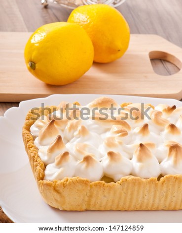 American lemon cake