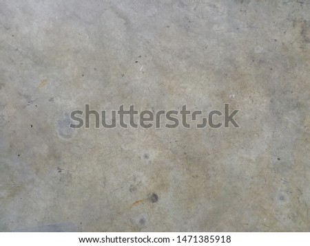 Polished polished cement floor that looks beautiful