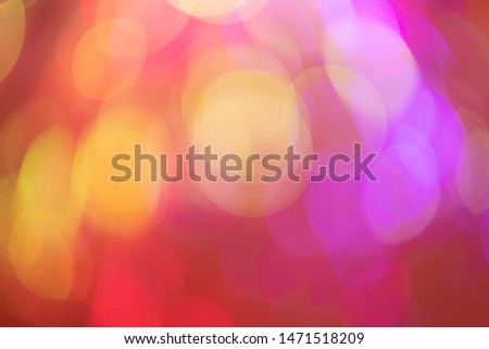 bright multi-colored illustration, purple, pink, green, yellow background with bubble shapes, gradient illustration, new business design template