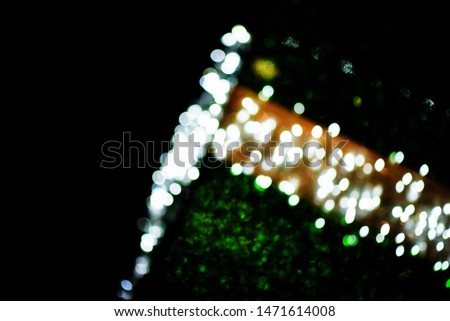 beautiful Background bokeh of colorful lights for use as illustrations in art and design. in thailand