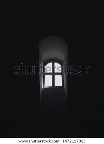 Moody picture of a window