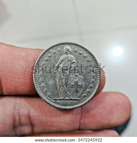 Macro Photo of a coin