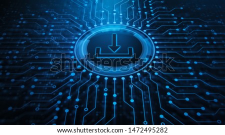 Download Data Storage Business Technology Network Internet Concept Royalty-Free Stock Photo #1472495282
