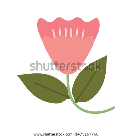 rose flower garden nature icon
