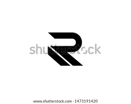 Letter R logo icon design template. Royalty-Free Stock Photo #1473191420