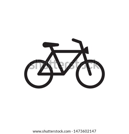 bike bicycle icon vector illustration logo template