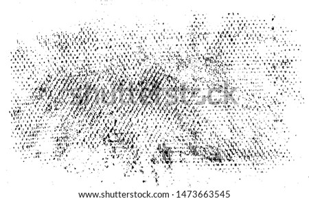 Uneven black and white texture vector. Distressed overlay texture. Grunge background. Abstract textured effect. Vector Illustration. Black isolated on white background. EPS10. Royalty-Free Stock Photo #1473663545