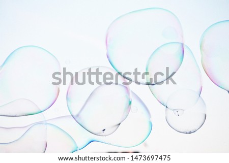 bubble bubbles abstract close-up bubble background modern simple design with copyspace stock photo
