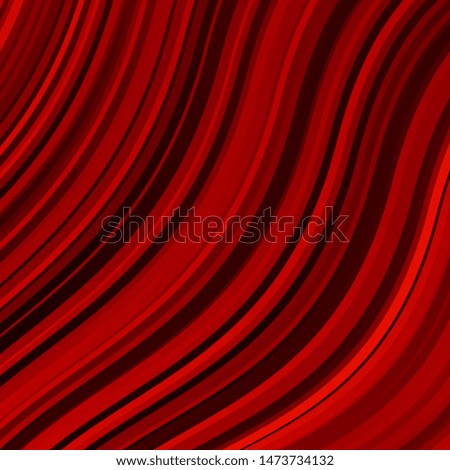 Dark Red vector texture with curves. Colorful illustration, which consists of curves. Pattern for websites, landing pages.