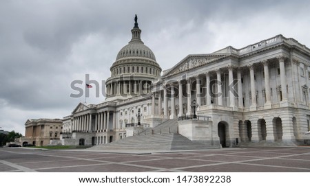 United States US Capitol Building in Washington DC, USA