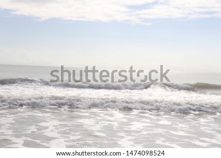 beach summer Brazil sea sand spring natural color sky blue landscape wind power sun wave
