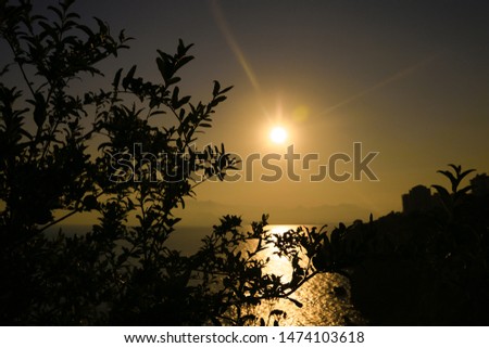 Günbatımı görseli sunset photo images 