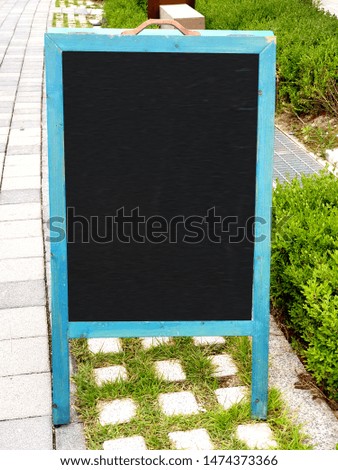 cafe board,blank chalkboard with space for a text message,cafe billboard sign,Restaurant sidewalk chalkboard sign board

