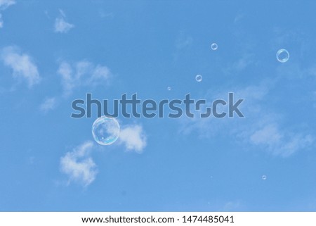 bubble bubbles abstract close-up background modern simple design with copyspace stock photo