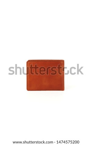 wallet on a white background.