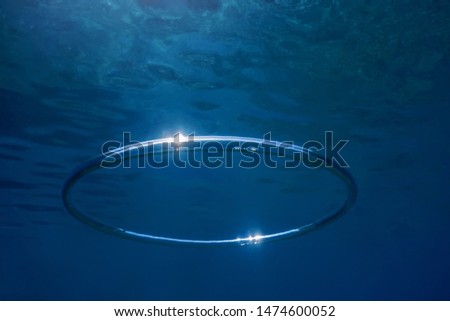 Bubble Ring Underwater, Ring Bubble.