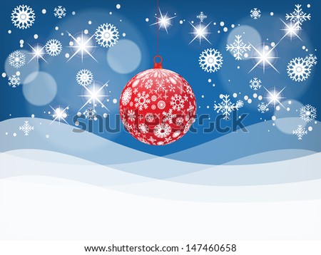 Christmas decoration background 