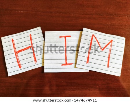 him word write paper photo