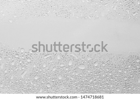 Water Drops On white Background, Texture colorful waterdrop/