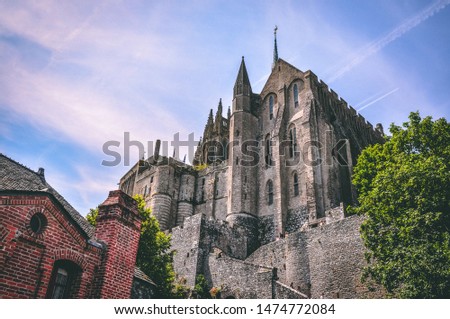 Ground shot from Mont Saint Michel