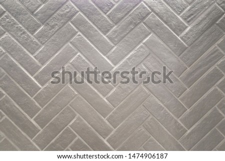 Textured chevron background pattern herringbone tile floor or wall style