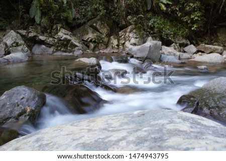picture of a river, took with a high shooter speed