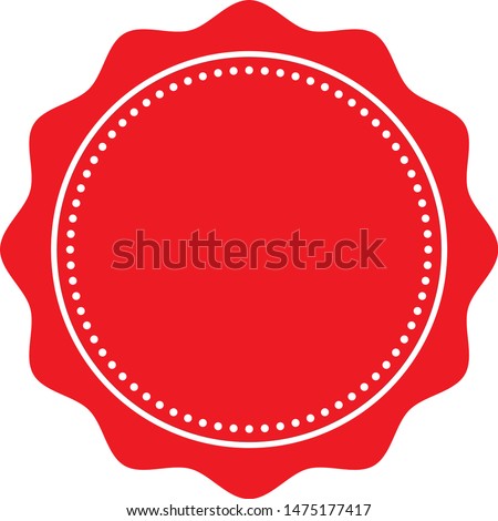 Vector Stamp without text. Set of Stamps . Red Stamps . Grunge Rubber Texture Stamp . Distressed Stamp Texture . Post Stamp Collection . Vector Stamps . Circle Stamps  Royalty-Free Stock Photo #1475177417