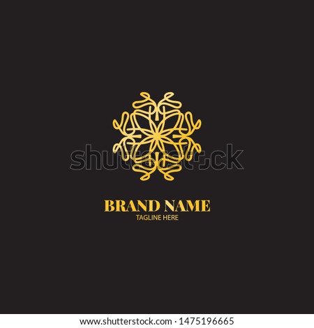 Artistic Luxury Logo Vector Template