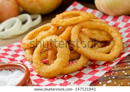 Onion Rings Royalty-Free Stock Photo #147531842