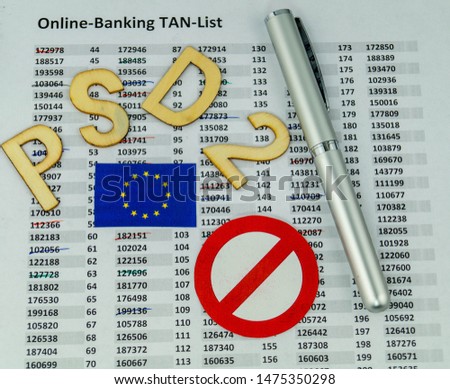 PSD2 - Payment Services Directment two - the end of TAN lists