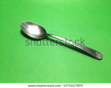 Spoon and fork green screen photos for many purpose
