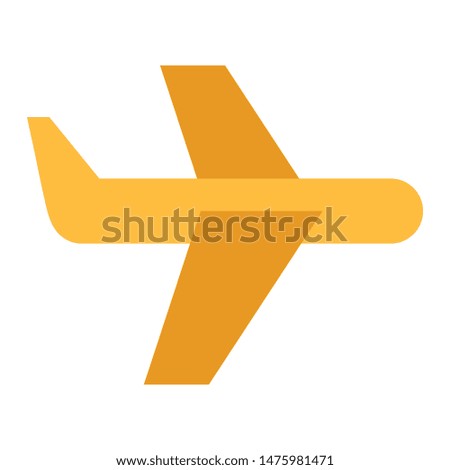 aeroplane aircraft icon or logo illustration for website. Perfect use for web, pattern, design, etc.