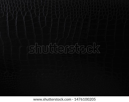Black background texture with surface of leather.