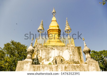 golden pagoda in thailand, beautiful photo digital picture