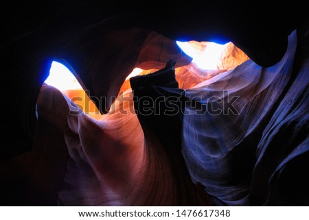 A picture from Antelope Canyon.