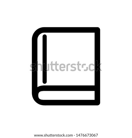 Book icon,vector illustration. Flat design style. vector book icon illustration isolated on White background, book icon Eps10. book icons graphic design vector symbols.