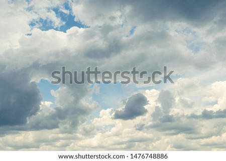 Sky with clouds background image