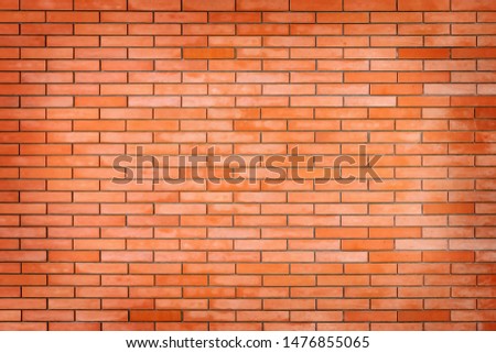 Red brick wall texture abstract background