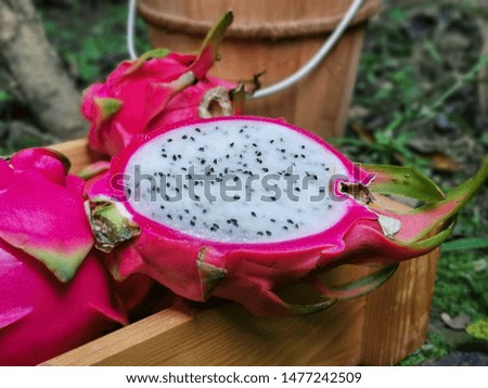 Dragon fruit is a tropical fruit that has become increasingly popular.