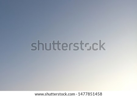 Light blue sky, image for background and decoration