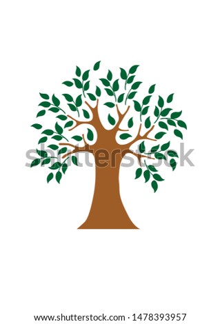 Tree vector, Tree design, Family tree, Printable home decor, Gift card