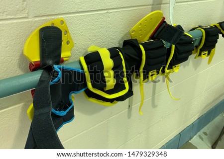 This is ankle weights used around the pool.