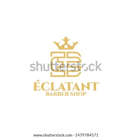 Eclantant Logo vector for barbershop